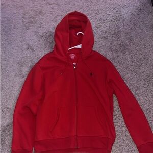 Polo by Ralph Lauren Red Hoodie